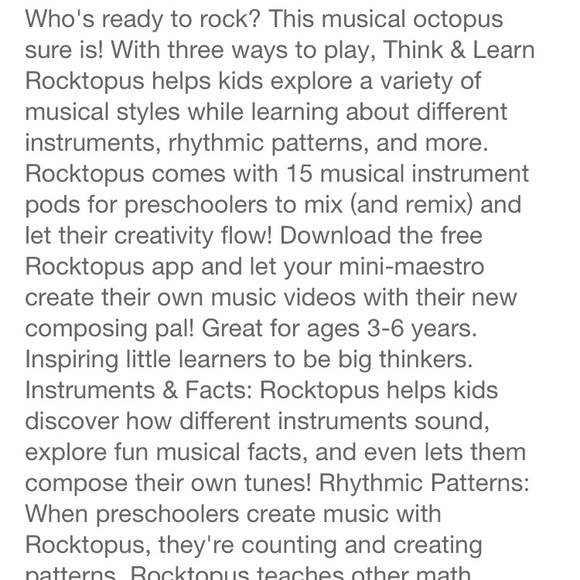 Think and Learn Rocktopus - Picture 4 of 8